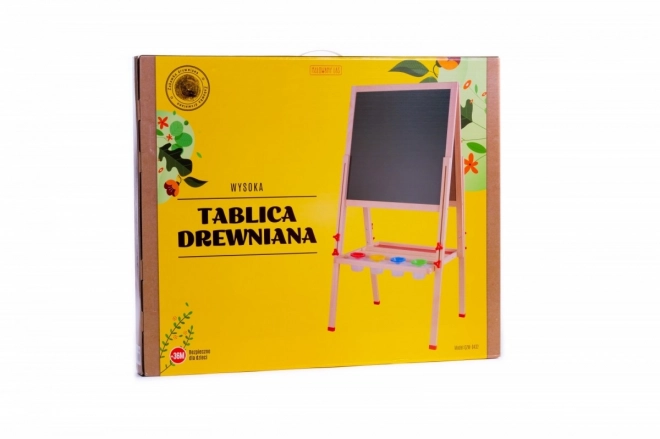 Dřevěná nastavitelná tabule s příslušenstvím