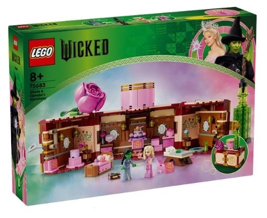 LEGO Wicked 75683 Studentská kolej Glindy a Elphaby