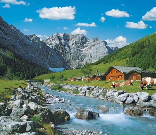 Rakouské hory 1000 dílků
