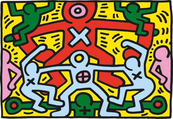 Puzzle 1000 dílků Novo Art Series: Keith Haring