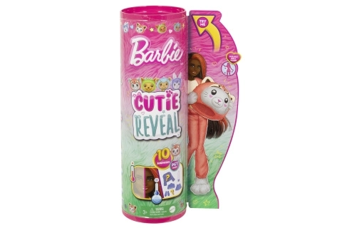 Panenka Barbie Cutie Reveal - Cat-Panda Red