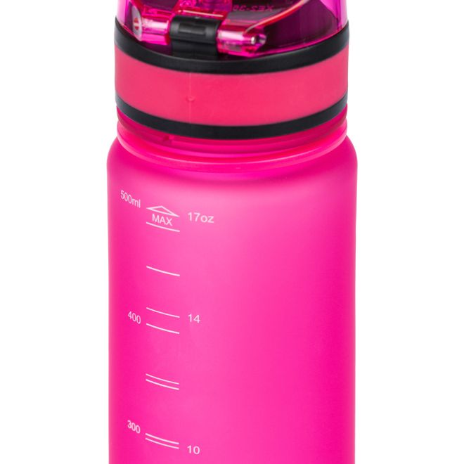 BAAGL Tritanová láhev na pití Logo - růžová