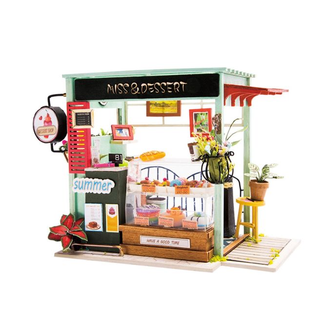 Cukrárna - DIY miniaturní domek