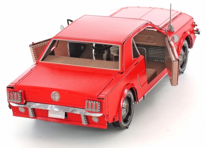 METAL EARTH 3D puzzle Ford Mustang 1965 (červený)