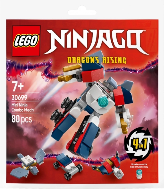 Multifunkční mini mech ninja