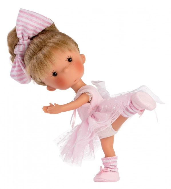 Llorens 52614 MISS MINIS BALLET - panenka s celovinylovým tělem - 26 cm