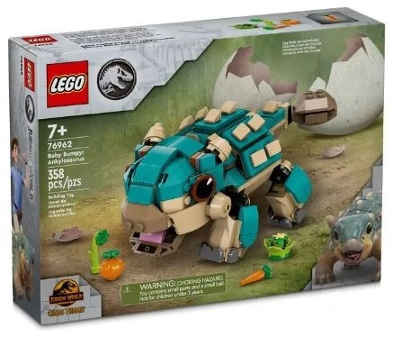 LEGO Jurassic World 76962 Malý Ankylosaurus Bumpy