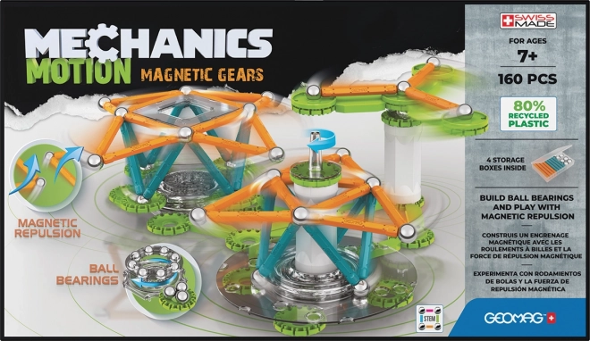 Geomag Mechanics Motion 160 dílků