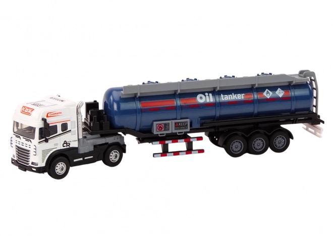 Cisterna s palivem Truck 1:24 Truck Trailer Sounds Světla