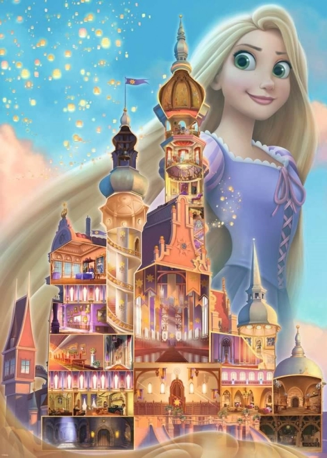 Puzzle 1000 dílků Disney Na vlásku