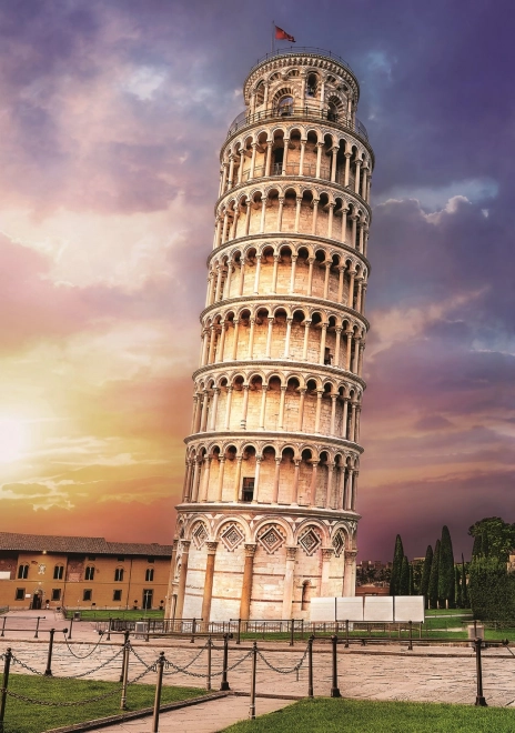 Puzzle - Šikmá věž v Pise 1000 ks
