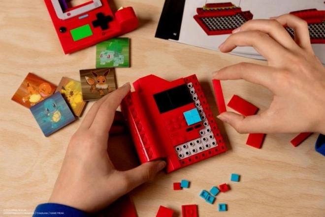 Konstrukční bloky Pokémon Pokédex z Kantó