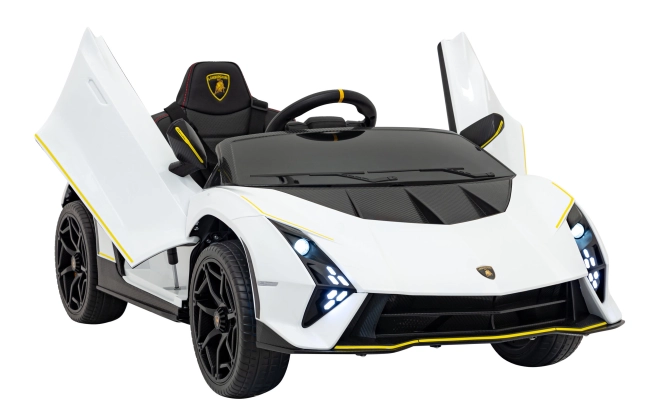 Dětský vůz Lamborghini Invencible bílý