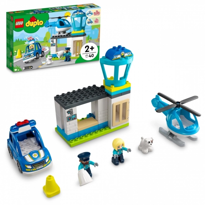 LEGO Duplo 10959 Policejní stanice a vrtulník