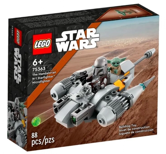 Star Wars bricks 75363 N-1 Mandalorianská stíhačka v mikroměřítku