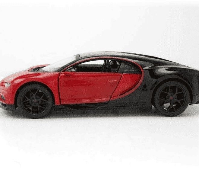 Složený model Bugatti Chiron sport black and red