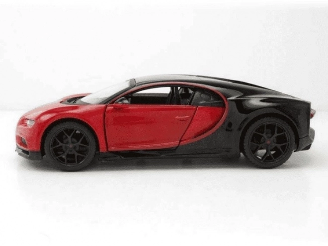 Složený model Bugatti Chiron sport black and red