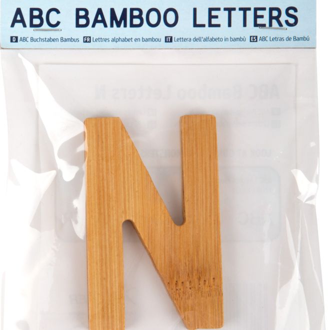 Small Foot Bambusové písmeno N
