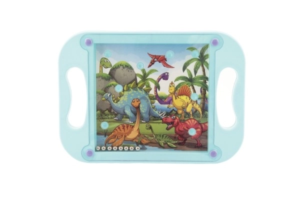 Hlavolam s kuličkami plast 20,5x14,5cm 3 barvy
