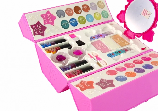 Make-up Bag Set Růžové oční stíny.