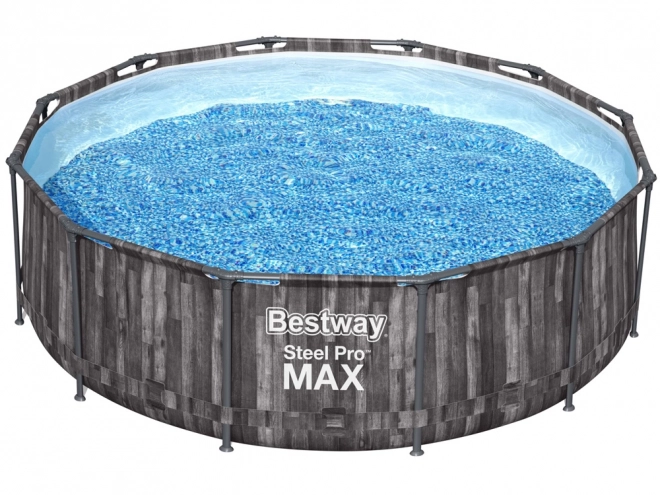 Bestway bazén s konstrukcí 366x100 cm dřevo