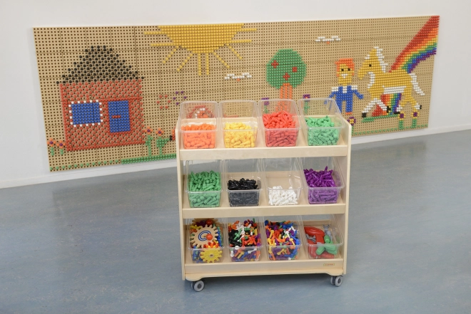 Barevné kolíčky pro naukovou tabuli Masterkidz