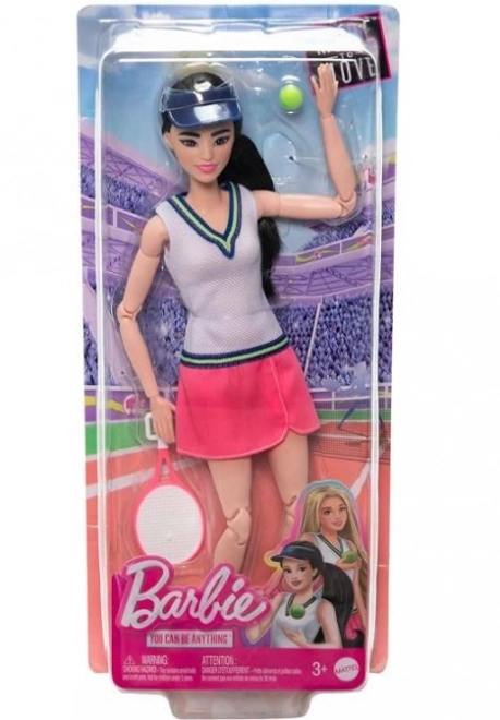 Kariéra panenky Barbie v tenise