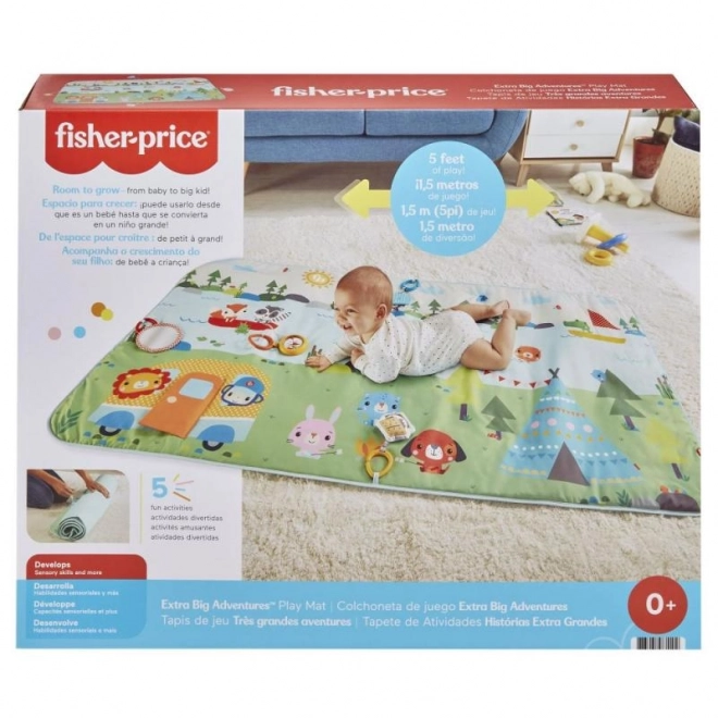 Fisher-Price velká hrací podložka dobrodružství