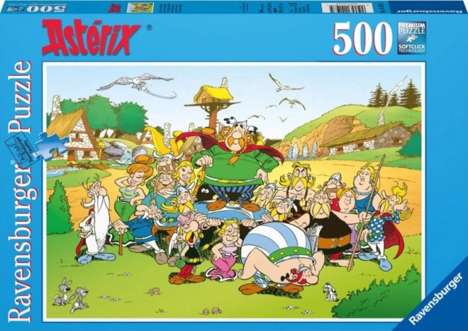 Puzzle Vesnička Asterix a Obelix 500 dílků