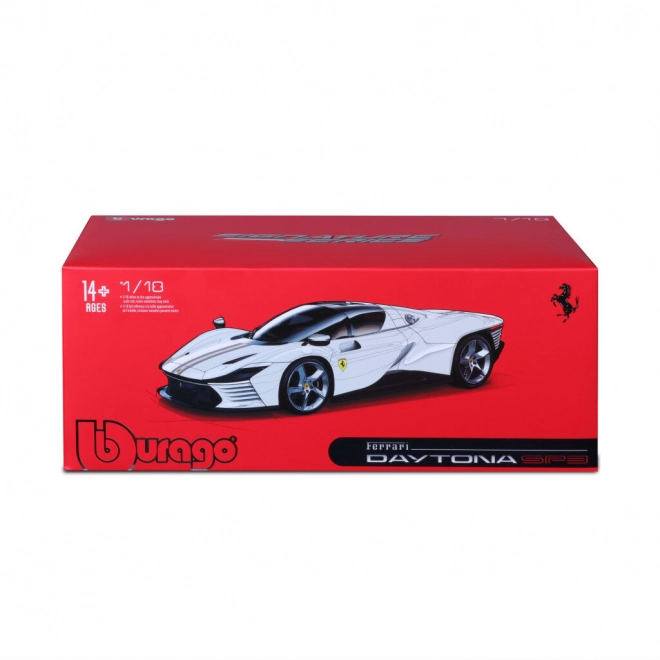 Bburago Ferrari Signature Series Daytona SP3 v měřítku 1:18 bílá