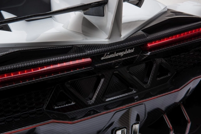 Lamborghini Veneno dětský elektrický vůz bílý