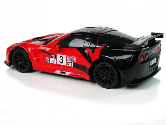 Sportovní auto R/C 1:24 Corvette C6.R červená 2.4 G světla