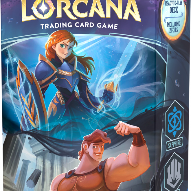 RAVENSBURGER Disney Lorcana: Ursula's Return - Starter Deck Sapphire & Steel