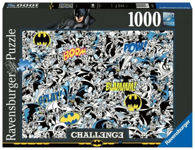 Puzzle 1000 prvků Challange, Batman