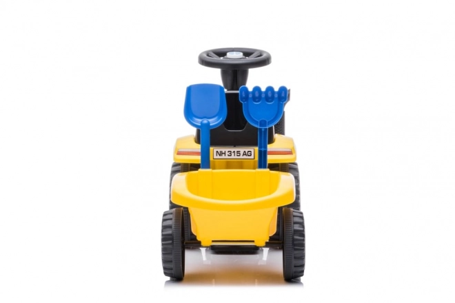 Traktor Rider 658T žlutý