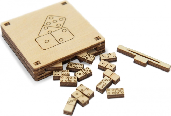 WOODEN CITY 3D puzzle hra mini Domino