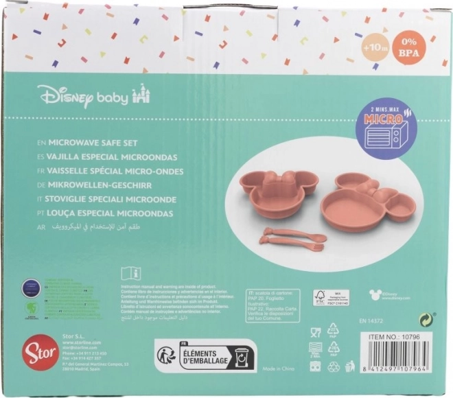 Dětská jídelní sada Minnie Mouse