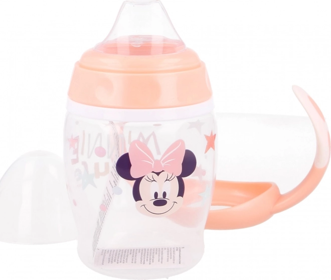 STOR Hrneček s oušky a silikonovým náustkem 270ml Minnie