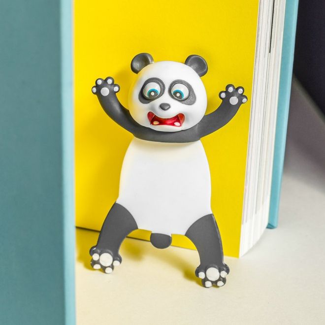 3D panda záložka do knihy