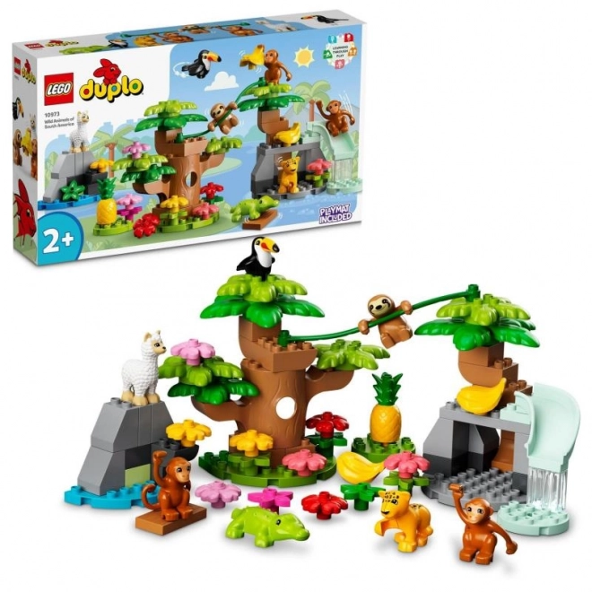 LEGO Duplo 10973 Divoká zvířata Jižní Ameriky