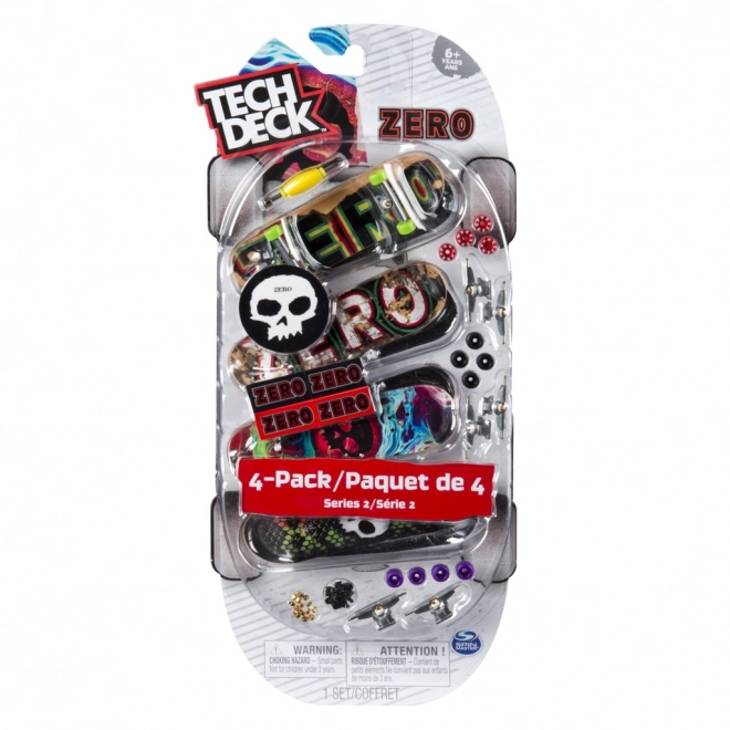 Tech Deck fingerboard čtyřbalení