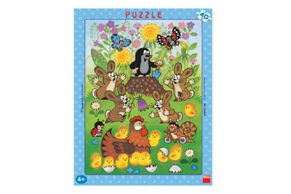 Deskové puzzle Krtek a velikonoce 40 dílků