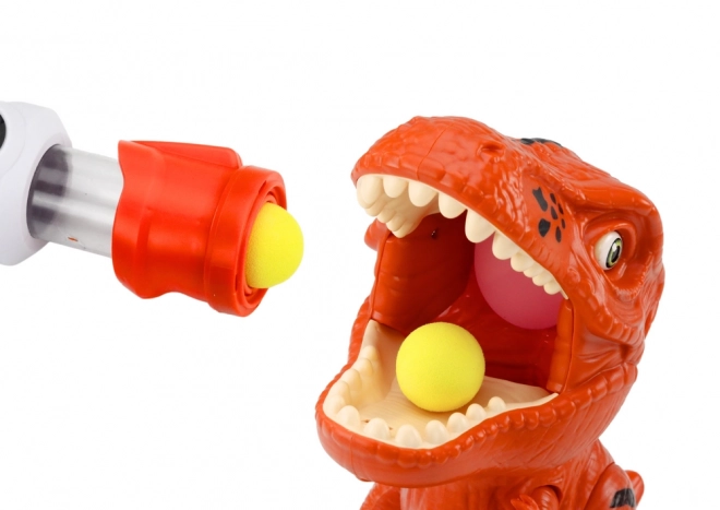 Střelecká hra Dinosaur Arcade Balls Gun Set