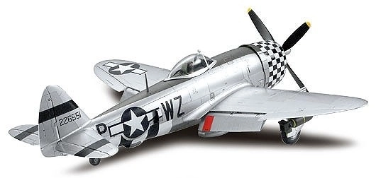 Plastikový model P-47D Thunderbolt Bubbletop