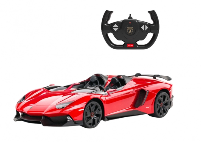 Rastar 1:12 Lamborghini Aventador Red Convertible RC Car