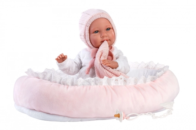 Obleček pro panenku miminko velikosti 40–42 cm s doplňky