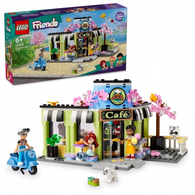 LEGO Friends 42618 Kavárna v městečku Heartlake