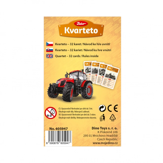 DINO Kvarteto Zetor