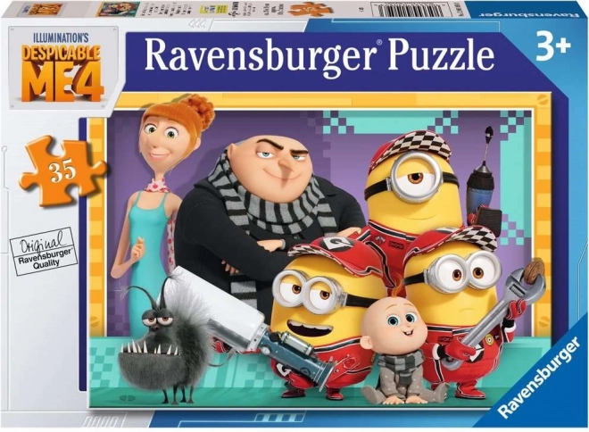 Ravensburger puzzle Já, padouch 4 35 dílků