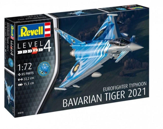 Eurofighter Typhoon Bavaria - stavebnice modelu v měřítku 1/72